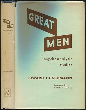 Imagen del vendedor de Great Men: Psychoanalytic Studies a la venta por Between the Covers-Rare Books, Inc. ABAA