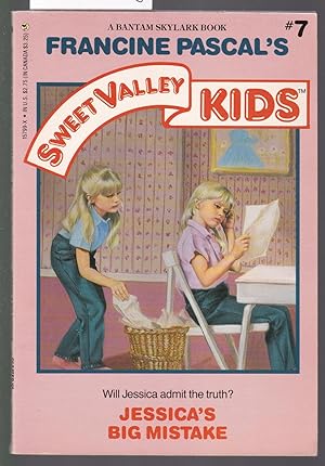Bild des Verkufers fr Sweet Valley Kids #7 - Jessica's Big Mistake zum Verkauf von Laura Books