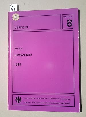 Immagine del venditore per Luftverkehr - 1984 - (Reihe 6) venduto da BuchKunst-Usedom / Kunsthalle