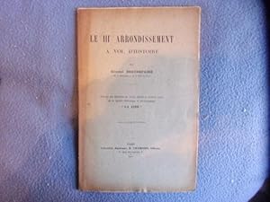 Le III ° arrondissement à vol d'oiseau à Paris