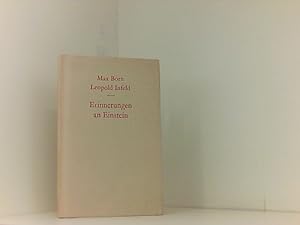 Seller image for Erinnerungen an Einstein. for sale by Book Broker