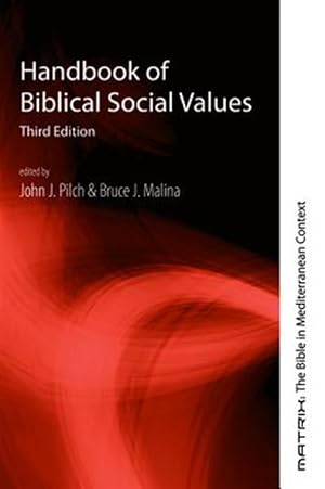 Image du vendeur pour Handbook of Biblical Social Values mis en vente par GreatBookPrices