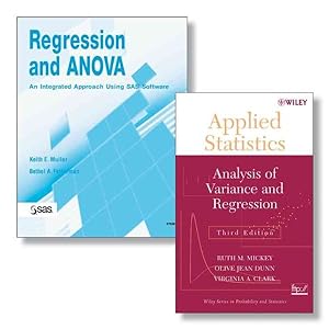 Bild des Verkufers fr Regression and ANOVA/ Applied Statistics zum Verkauf von GreatBookPrices