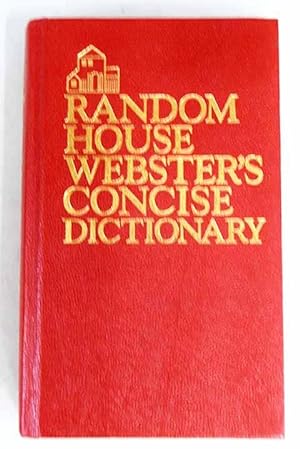 Image du vendeur pour Random House Webster's concise dictionary mis en vente par Alcan Libros