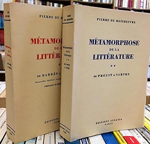 Métamorphose de la littérature (en 2 volumes)