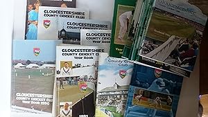 Gloucestershire County Cricket Club Yearbook 1986 - 2002 17 issues