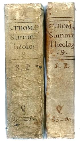 Bild des Verkufers fr Summa Totius Theologiae. Tertiae Partis, Volumen Primum [& Secundum] (2 vol.) zum Verkauf von Lirolay