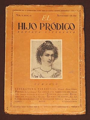 El Hijo Pródigo. Revista Literaria. Núm. 32. Noviembre de 1945