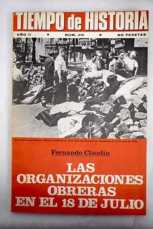 Imagen del vendedor de TIEMPO DE HISTORIA. AO II, N.20:: Respuesta de Marina Pino; ?Mujeres libres?, un movimiento feminista en plena Guerra Civil; Roma, desde el materialismo histrico; La II Repblica y el cine; Alejandra Kolontai: Bolchevique y feminista; Historia y poltica en la Feria del Libro de Madrid; Nicols Estvanez, un militar revolucionario; Espaa 1946; Heidegger en la historia; En el bicentenario de Estados Unidos: El nacimiento de una nacin; Anlisis de una revista especializada: La msica durante la guerra del 36; Un novelista olvidado: La stira poltica de Benigno Bejarano; El ?grupo Manouchian?: Resistentes espaoles en la ?Batalla de Pars?; Campesinos de Medina Sidonia y Casas Viejas (1870-1933); Toms Meabe, el fundador de las Juventudes Socialistas; Los lenguajes de la derecha: 2. En l a la venta por Alcan Libros