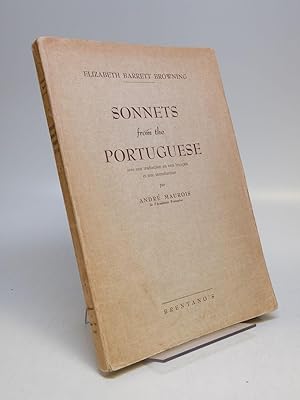 Seller image for Sonnets from the Portuguese; Avec une traduction en vers francais et une introduction par Andre Maurois for sale by Argosy Book Store, ABAA, ILAB