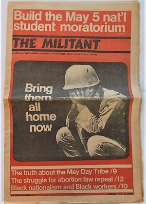 Seller image for The Militant (April 30, 1971): A Socialist Newsweekly Published in the Interests of the Working People (Newspaper) for sale by Bloomsbury Books