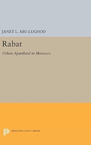 Seller image for Rabat : Urban Apartheid in Morocco for sale by GreatBookPrices