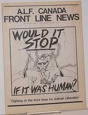 ALF Canada Front Line News, issue 3 [May? 1986]