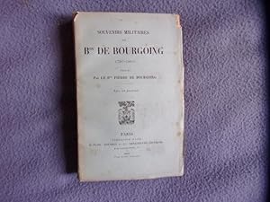 Image du vendeur pour Souvenirs militaires du baron de Bourgoing mis en vente par arobase livres