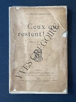 Image du vendeur pour CEUX QUI RESTENT! mis en vente par Yves Grgoire