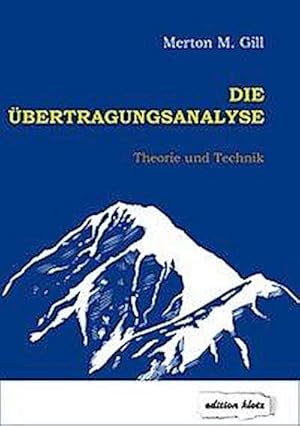 Bild des Verkufers fr Die bertragungsanalyse : Theorie und Technik zum Verkauf von AHA-BUCH GmbH