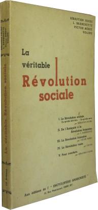 Seller image for La vritable Rvolution sociale. for sale by Rotes Antiquariat
