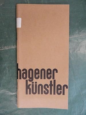 Seller image for Ausstellung Hagener Knstler for sale by Buchantiquariat Uwe Sticht, Einzelunter.