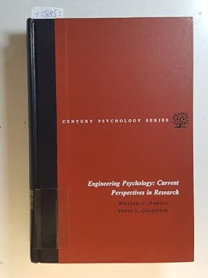 Image du vendeur pour Engineering psychology : current perspectives in research mis en vente par Gebrauchtbcherlogistik  H.J. Lauterbach