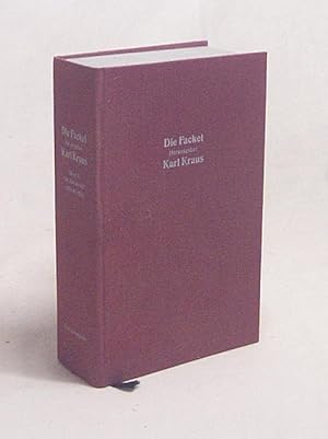 Imagen del vendedor de Die Fackel : Bd. 11, Nr. 834 bis 922 : Mai 1930 bis Febr. 1936 / Hrsg.: Karl Kraus a la venta por Versandantiquariat Buchegger