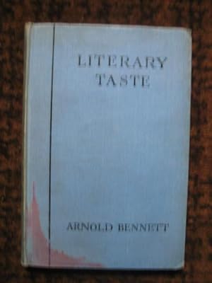 Seller image for Literary Taste: How to Form It for sale by Tiger books