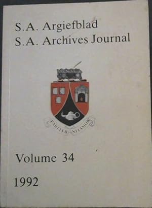 Seller image for S.A. Argiefblad / S.A. Archives Journal Volume 34 - 1992 for sale by Chapter 1