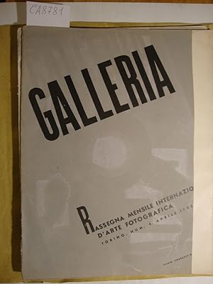 Galleria - Rassegna mensile Internazionale d'Arte Fotografica (vari numeri)
