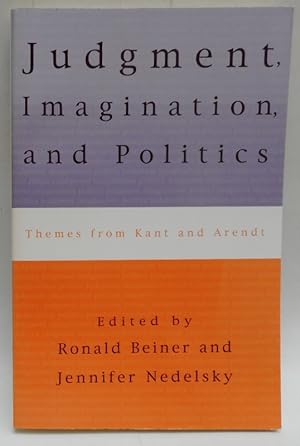 Bild des Verkufers fr Judgment, Imagination, and Politics. Themes from Kant and Arendt zum Verkauf von Der Buchfreund