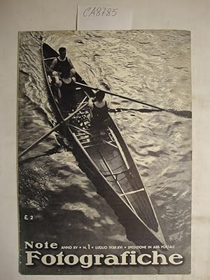 Agfa - Note Fotorafiche - Anno 1938 (vari numeri)