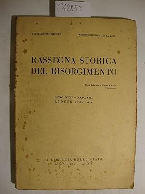 Rassegna storica del Risorgimento - Anno 1937 - Vari numeri