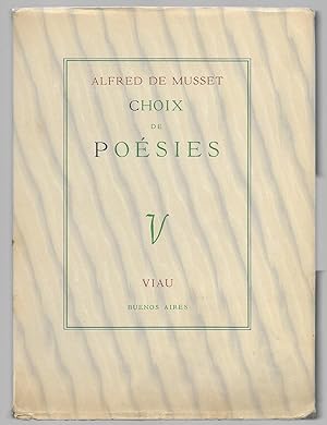 Choix de Poésies edición numerada 915/1500
