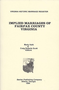 Implied Marriages of Fairfax County Virginia
