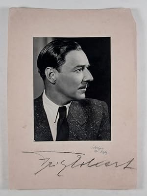 German Film Actor Fritz Eckert Killed at Mauthausen [INCLUDING SIGNED PHOTOGRAPHS AND PHOTO-POSTC...
