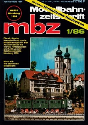 mbz - Modellbahnzeitschrift 1/1986, Februar/März.