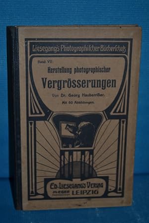 Seller image for Herstellung von photographischen Vergrsserungen for sale by Antiquarische Fundgrube e.U.