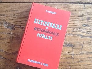 Dictionnaire de métérologie populaire