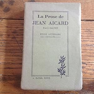 La Prose de Jean AICARD.