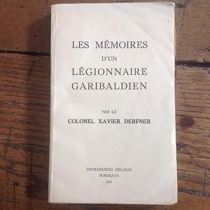 Les Mémoires d'un Légionnaire Garibaldien