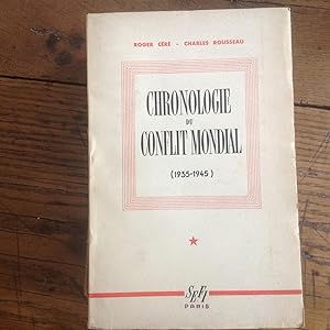 CHRONOLOGIE du CONFLIT MONDIAL. ( 1935 - 1945 )