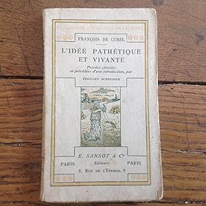 L'idée pathétique et vivante.