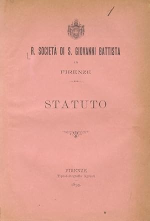 Immagine del venditore per Statuto. venduto da Libreria Oreste Gozzini snc