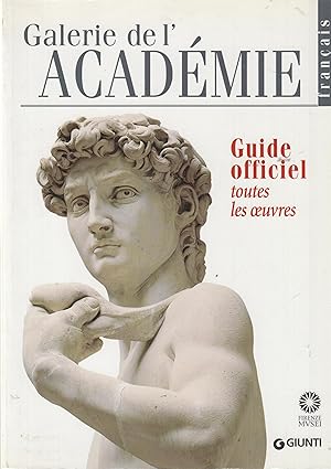 Imagen del vendedor de Galerie de l'Acadmie - Franais - Guide officiel - Toutes les oeuvres a la venta por PRISCA