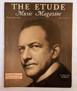 The Etude Music Magazine: Volume LVI, No. 9; September, 1938