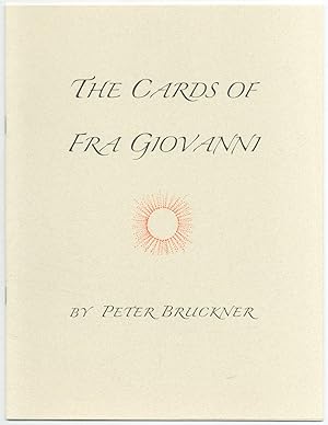 Bild des Verkufers fr The Cards of Fra Giovanni zum Verkauf von Between the Covers-Rare Books, Inc. ABAA