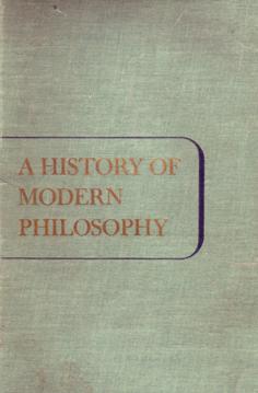 A History of Modern Philosophy