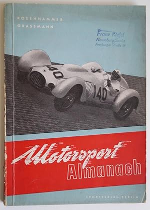 Motorsport-Almanach 1953. Mit zahlreichen Abbildungen.