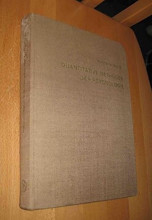 Seller image for Quantitative Methoden der Psychologie. Eine Einfhrung. for sale by Dipl.-Inform. Gerd Suelmann