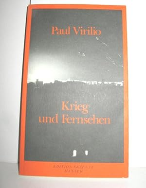 Seller image for Krieg und Fernsehen for sale by Antiquariat Zinnober
