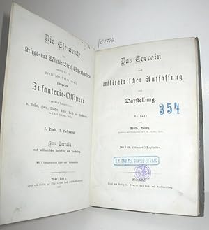 Seller image for Das Terrain nach militairischer Auffassung und Darstellung for sale by Antiquariat Zinnober