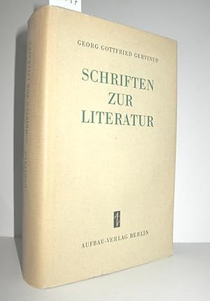 Bild des Verkufers fr Schriften zur Literatur zum Verkauf von Antiquariat Zinnober